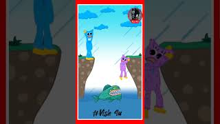 Huggy's Epic Adventure: Conquering Level 14 Challenge | #Shorts #QuickVideo