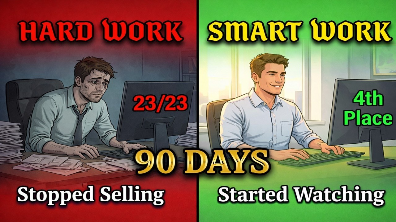 Ranked 23/23 in Sales | The 90-Day Observation That Changed Everything