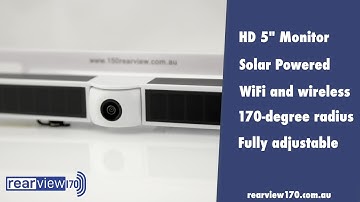 Rearview170 - Wireless Reverse Parking Camera - Features and Benefits: cars, caravans and trailers