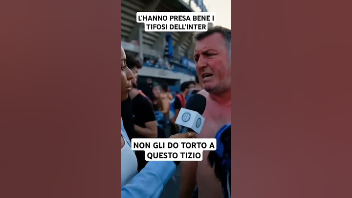 I TIFOSI DELL'INTER L'HANNO PRESA BENE