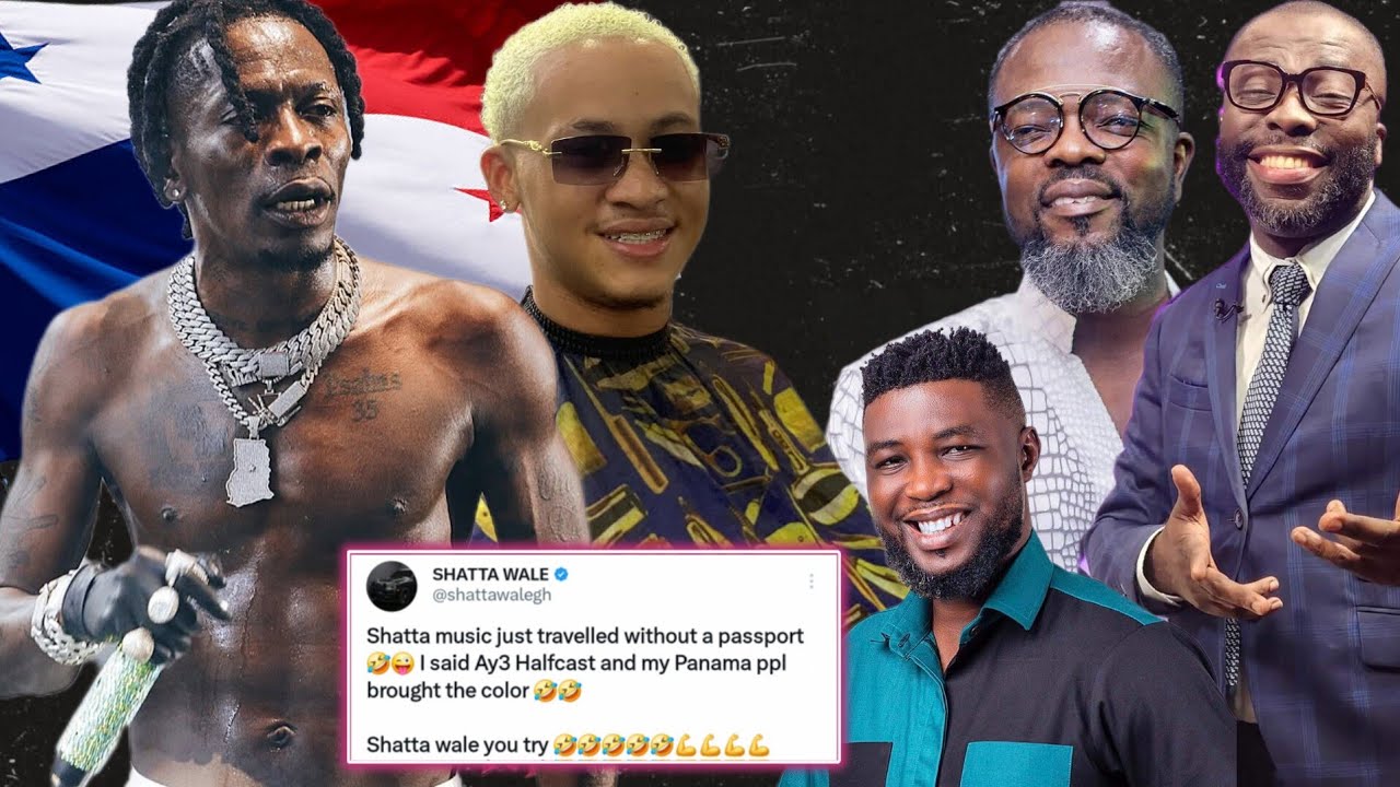 listen 2wht demedia saying afta shatta takin ova Central-America🇺🇸&Panama🇵🇦with global Aye Halfcast