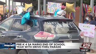 PreK4SA marks end of school year with drive-thru parade