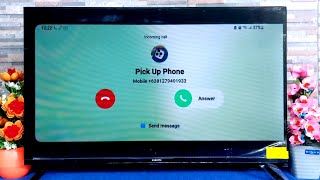 Xiaomi Smart TV incoming call,Alarm Ring & Telegram incoming Call Screen Mirroring