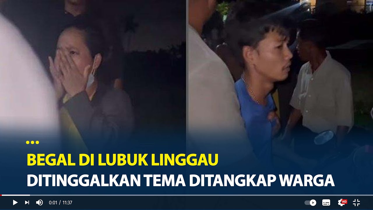 Begal Ditinggalkan Teman Ditangkap Warga, Sempat Mengaku Bukan Komplotan Begal