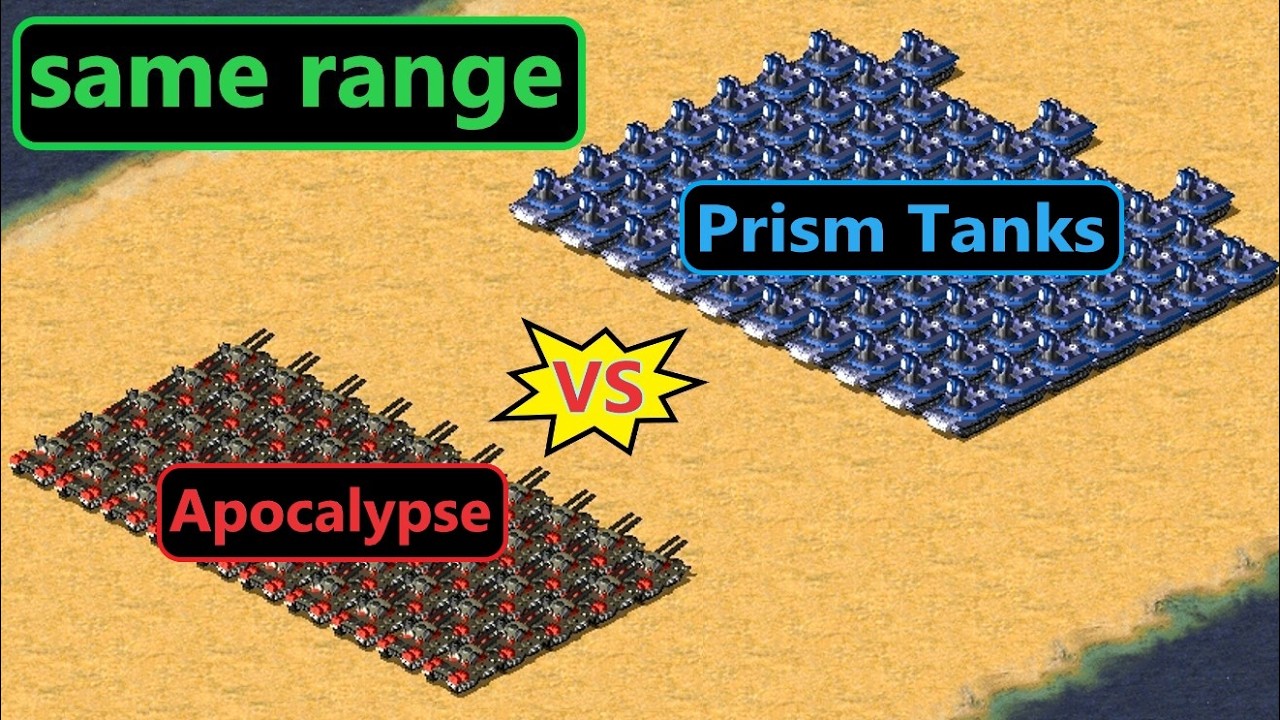 Can Prism Tanks win this one? - Red Alert 2