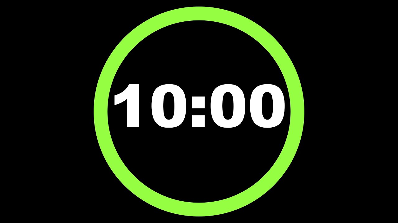 Stopwatch 10 Minutes YouTube