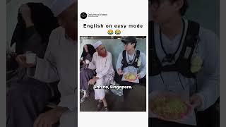 He speaks easy English 😂😂  #funny #memes #viralvideo