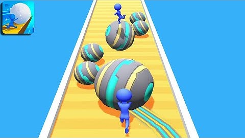 SNOWBALL RUN ALL LEVELS MAX GAMEPLAY WALKTHROUGH PART 4 (IOS & ANDROID)