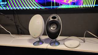 Kef E301 Satellite Speaker. camera DJI Osmo Pocket 3. zoom m3 mictrak