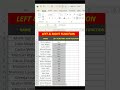Excel Tips #shorts #short #shortsfeed #shortsvideo #shortvideo #youtubeshorts #youtube #viralvideo