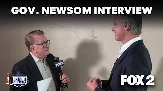 California Gov. Gavin Newsom one on one with FOX 2