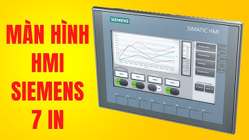 Màn hình HMI Siemens 7 INCH điều khiển kết hợp PLC Siemens | Tu Dien DITICO