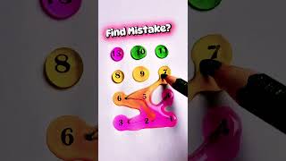 Find My Mistake ?#art #satisfying #puzzle #diy #creative #colors #colormixingmagic #colorcraft