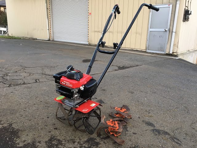 ホンダ 1.9馬力 4サイクル エンジン 耕運機 miniこまめ FG200 使ってみ
