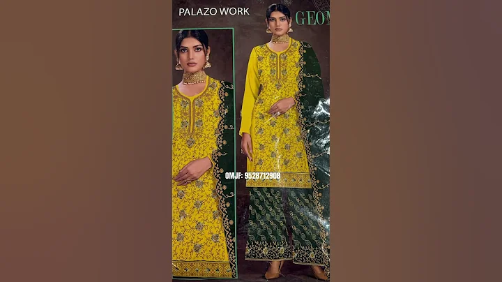 Beautiful Yellow sharara 2025 #fashion #partywearsaree #dress #anarkalikurtis #sharara #haldi #viral