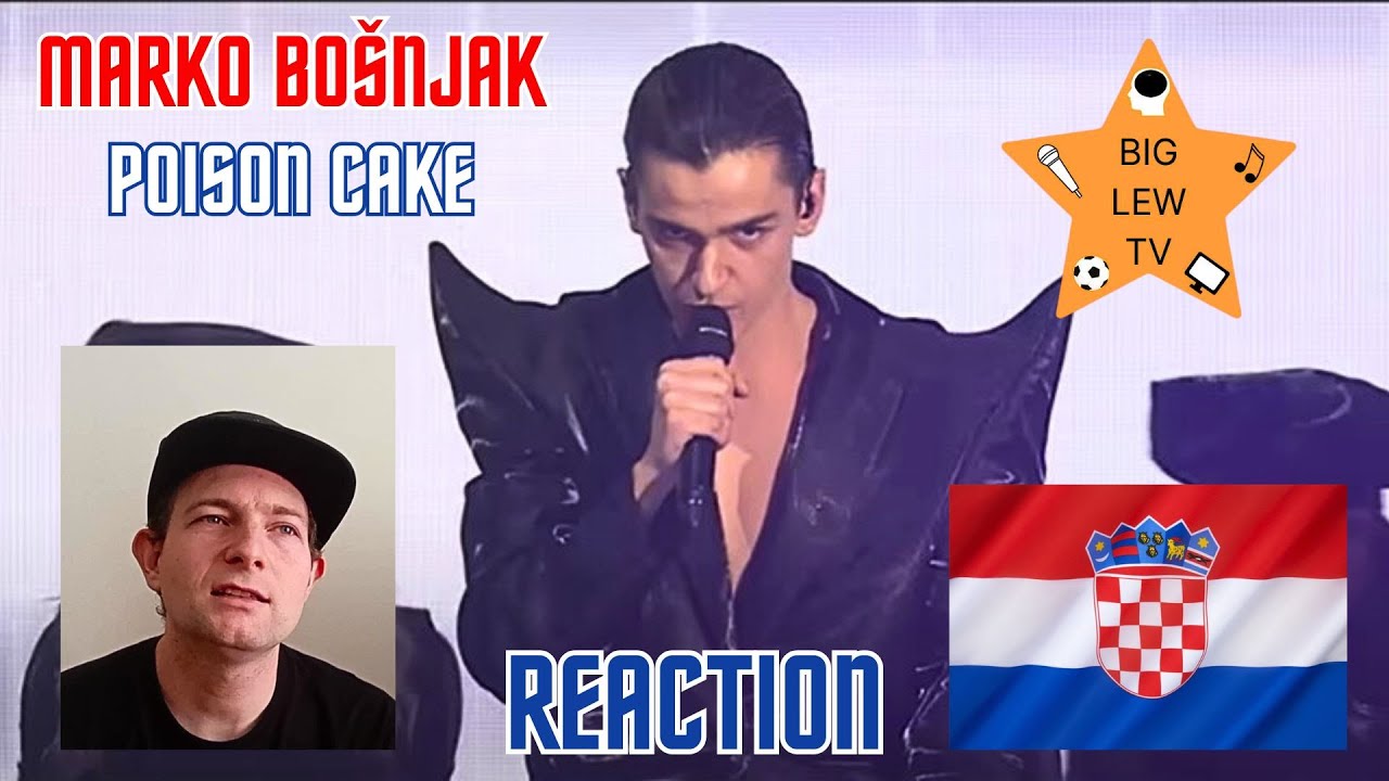 Marko Bosnjak, Poison Cake, Reaction. Croatia Eurovision 2025