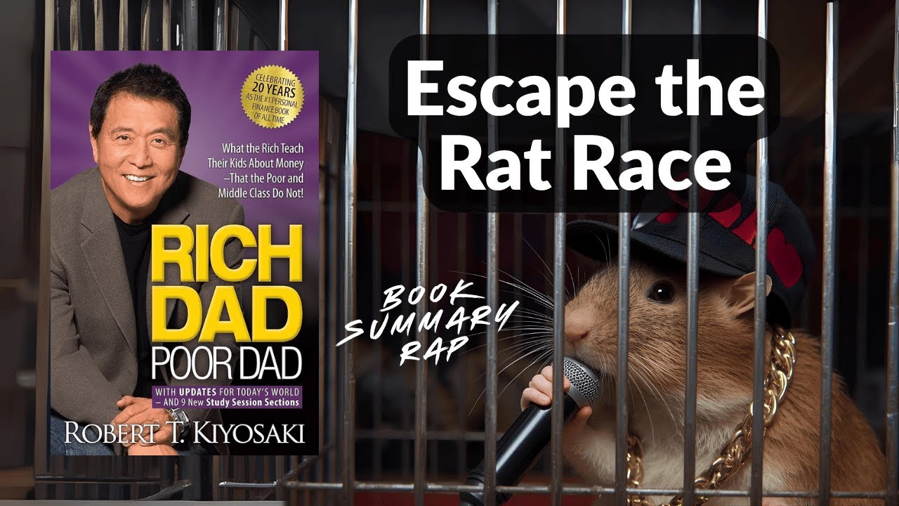 Books and Bars Music: Escape the Rat Race (Rich Dad, Poor Dad by Robert Kiyosaki rap summary)