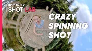 How to create this crazy spinning shot in MINUTES with Insta360 ONE R