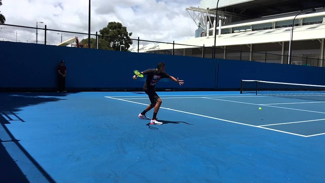 Nick Kyrgios - Forehand Practice 2016 Slow Motion