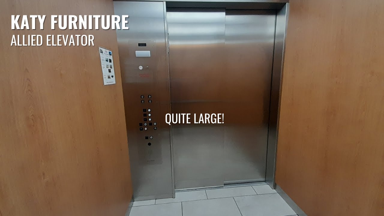 Allied Hydraulic Elevator Katy Furniture Richmond, TX YouTube