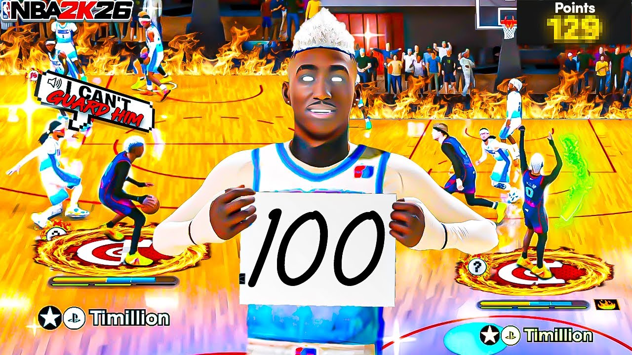 DRIBBLE GOD DROPS 100 POINTS IN THE REC IN NBA 2K26 !! *I Couldn't Be Stopped...*