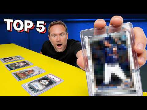 TOP 5 HOTTEST SPORTS CARDS!!🔥📈