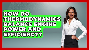How Do Thermodynamics Balance Engine Power And Efficiency? - Thermodynamics For Everyone