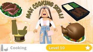 How To Level Up Your Cooking Skill Fast In Bloxburg!