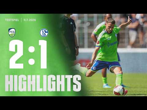 AOUCHICHE erzielt erstes Tor der Saison | HIGHLIGHTS | FC Gütersloh - FC Schalke 04 2:1 — football highlights