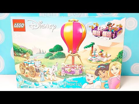 Lego Disney 43216 Viaje encantado de las princesas Enchanted journey Cinderella set Disney Princess