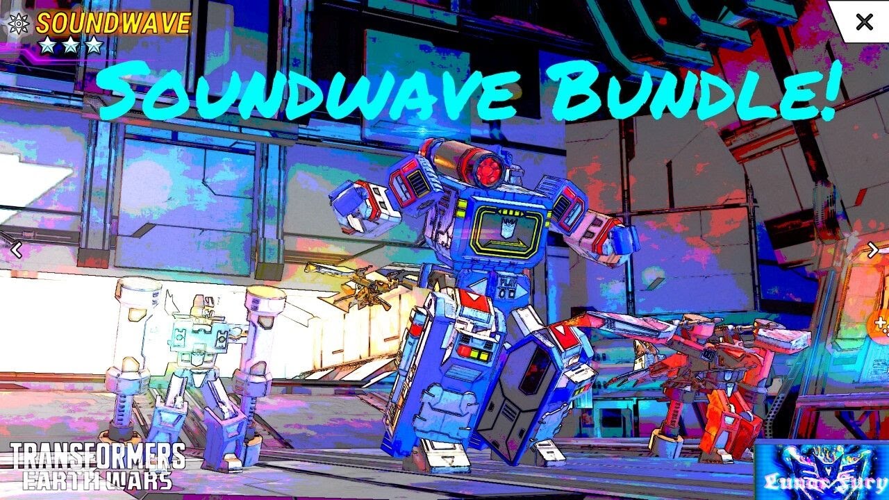 Transformers Earth Wars Soundwave Bundle YouTube