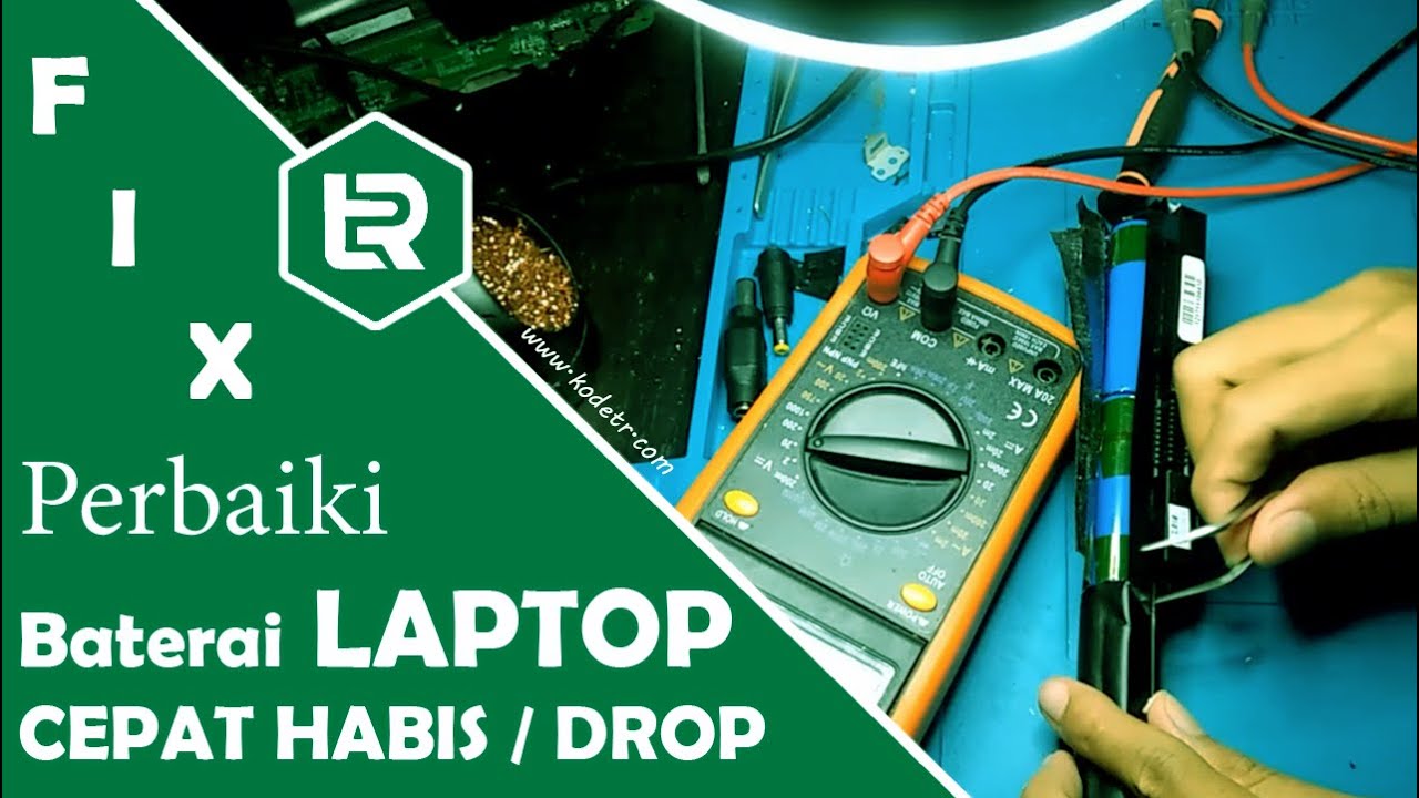 TANPA BIAYA !! Cara Perbaiki Baterai Laptop Cepat Habis / Drop || Tidak