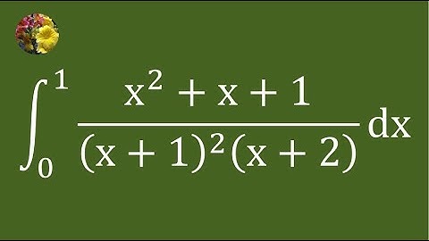 2nd method to evaluate the definite integral using algebraic manipulation (Mis-670A)