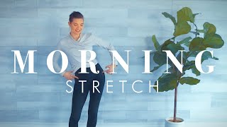 Gentle Pilates Stretch for Seniors \& Beginners \/\/ Morning Stretching Exercises