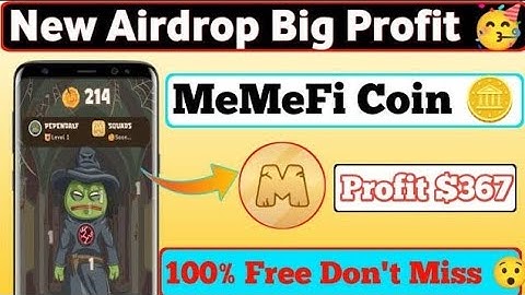 MemeFi Coin Telegram Bot Mining || MemeFi Airdrop Full Guide Tutorial || Notcoin Similar