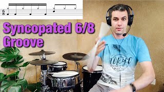 Syncopated 6/8 Groove | Dex Star Drum Lesson