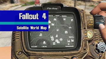 Fallout 4 Satellite World Map