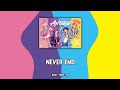 VISTY | NEVER END | Paradox Live | Color Coded (KAN - ROM - ID)