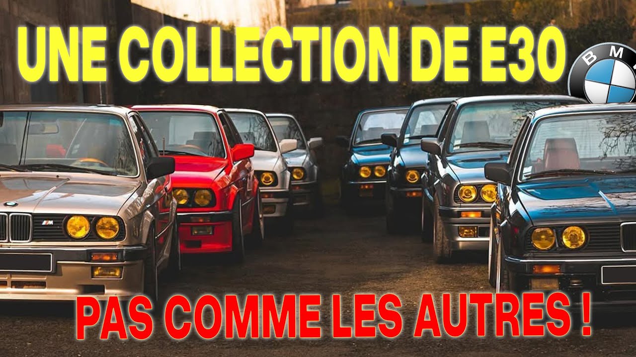 Une collection de BMW E30 unique en France ! (Bienvenue chez Pywhy)