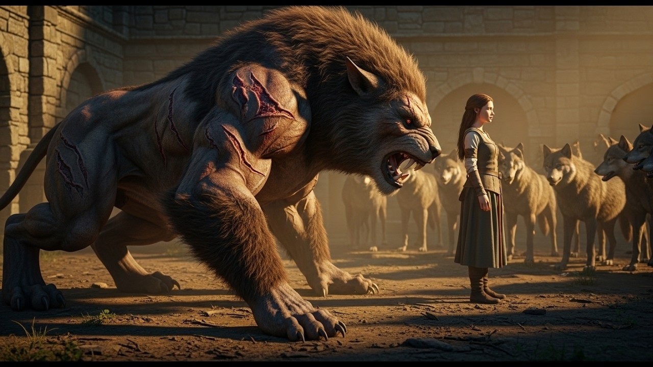 La bestia guardiana masculina gruñó a la manada... ¡y luego la protegió a ella sorpresivamente!