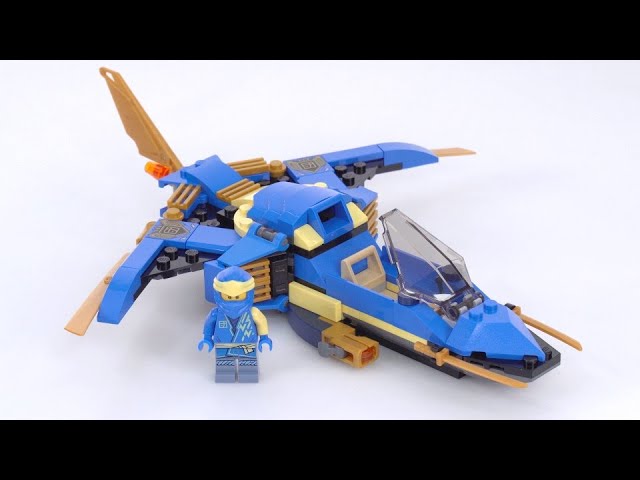 【ハニーフラットページ】 LEGO Ninjago Jay's Lightning Jet Evo 71784 review! One small