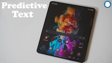Samsung Galaxy Z Fold 6 - How To Enable / Disable Predictive Text