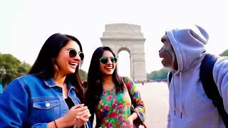 Monkey Vlogs 02 | New Delhi India | Full Enjoy Delhi With Monkey GF