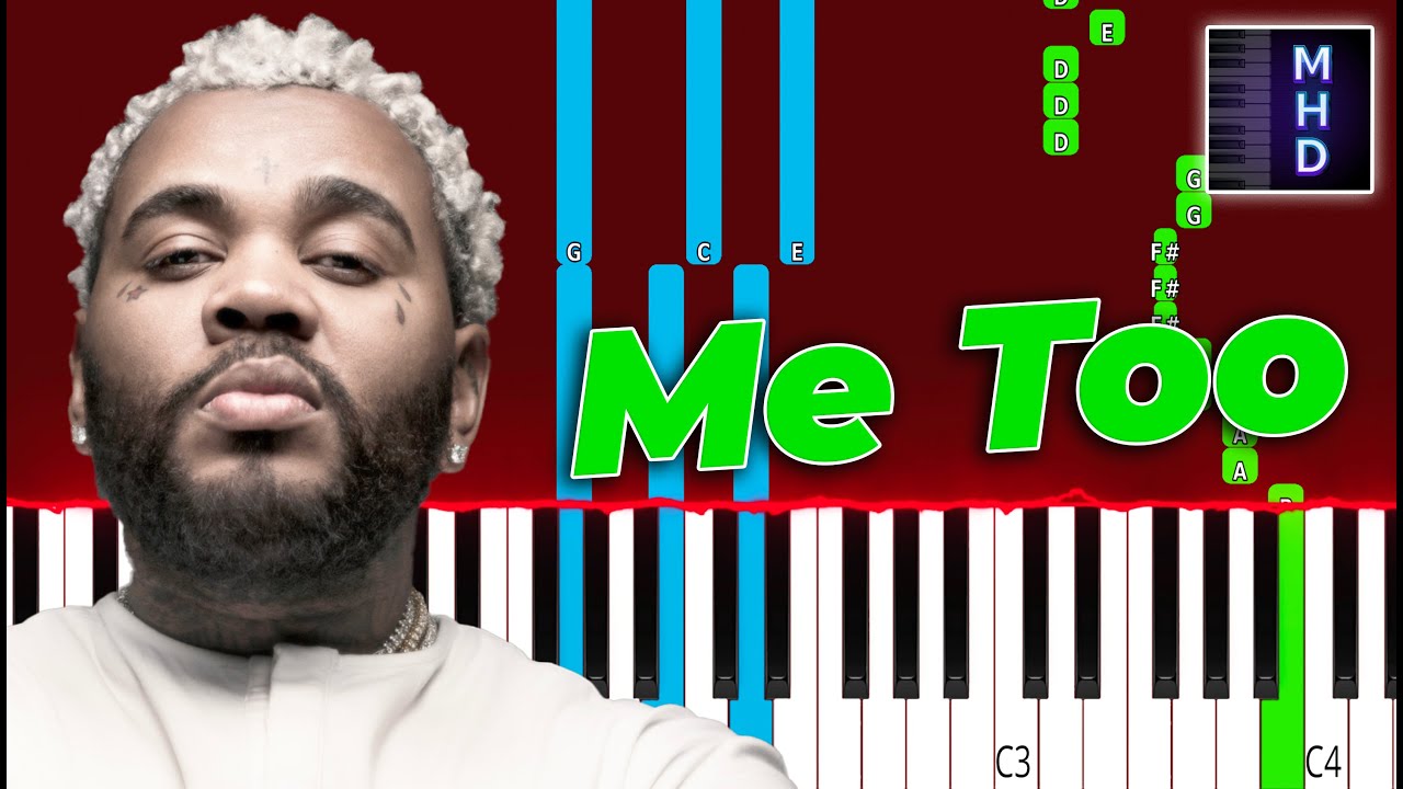 Kevin Gates Me Too (Piano Tutorial Easy) (TikTok Remix) YouTube