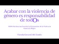 25N Día Internacional de la Eliminación de la Violencia contra la Mujer.