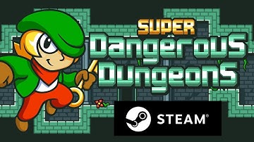 Super Dangerous Dungeons - Steam Reveal Trailer