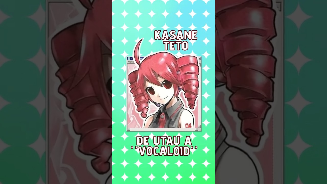 🎤 HABLEMOS DE KASANE TETO 🦇 #kasaneteto #vocaloid #internet #internetculture #anime