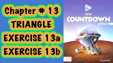 How to solve chapter 13 for grade 6 || Unit 13 Triangles || solution of exercise 13a & 13b