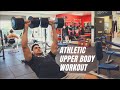 Athletic Training - Upper Body Workout for Basketball Players (Push, Pull & Core Workout)