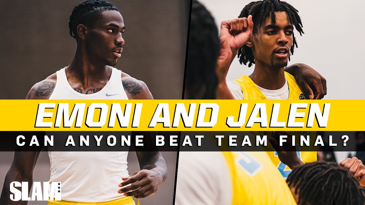 Emoni Bates and Jalen Duren are DOMINANT 🔥😤 Can Anyone Beat Team Final?
